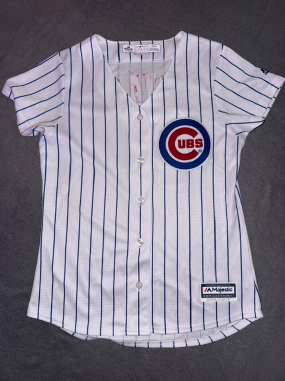 Majestic Men's Chicago Cubs Cool Base Bryant 17 Authentic Jersey Size Small